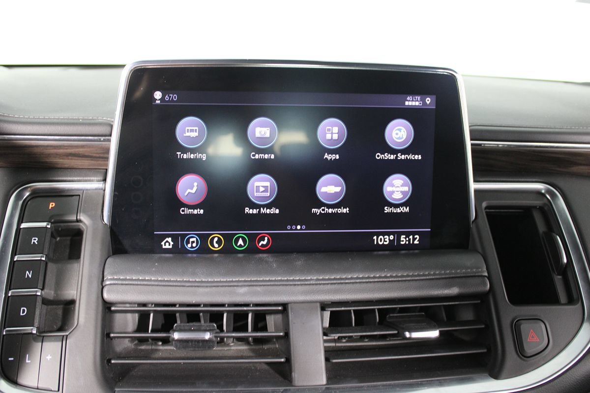 Used 2021 Chevrolet Tahoe LT w/ Rear Media and Nav Package RWD image 22