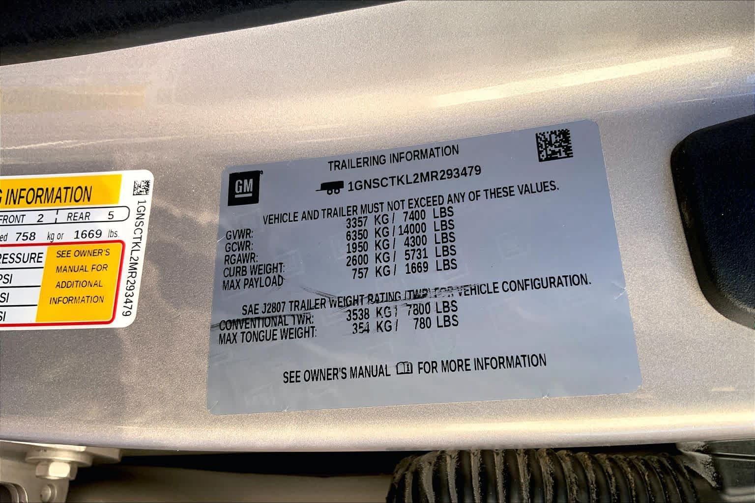 Used 2021 Chevrolet Tahoe High Country RWD image 35