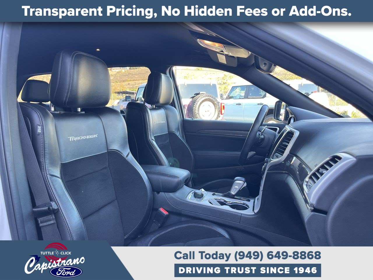 Used 2018 Jeep Grand Cherokee Trackhawk w/ Trailer Tow Group IV AWD/4WD image 22