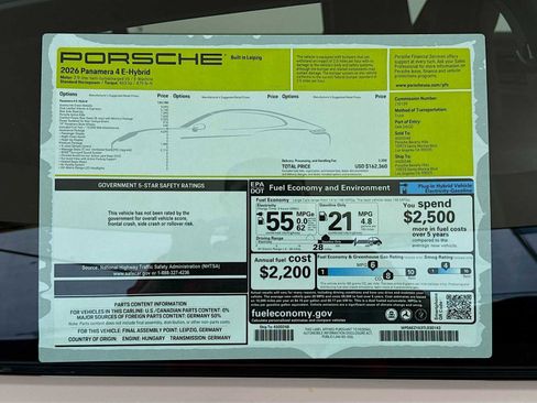New 2026 Porsche Panamera 4 image 34