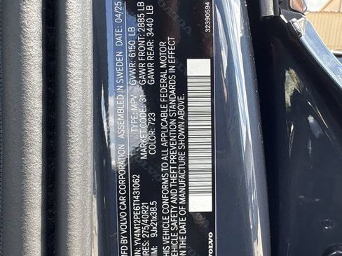 Used 2026 Volvo XC90 B5 Plus w/ Protection Package Premier AWD/4WD image 31