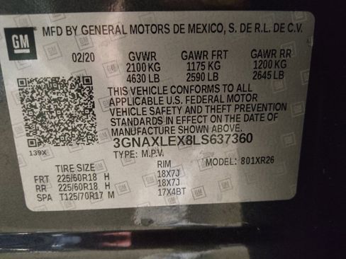 Used 2020 Chevrolet Equinox LT image 33