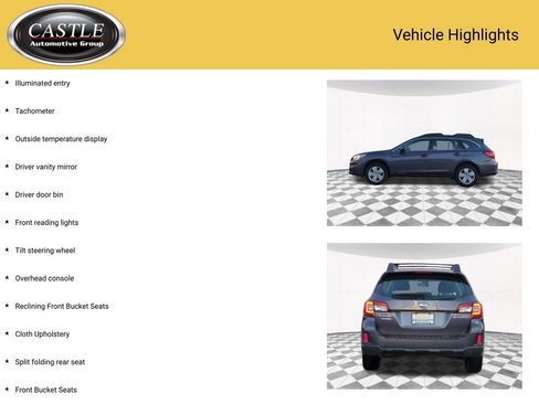 Used 2015 Subaru Outback 2.5i image 8