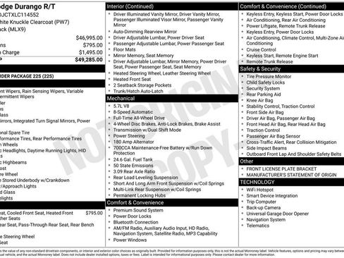 Certified 2020 Dodge Durango R/T image 10