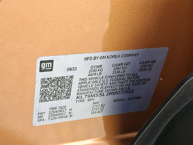 Used 2024 Chevrolet TrailBlazer ACTIV w/ Driver Confidence Package AWD/4WD image 31