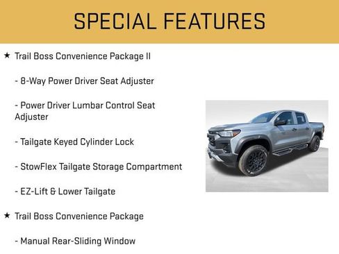 Used 2024 Chevrolet Colorado Trail Boss w/ Technology Package AWD/4WD image 20