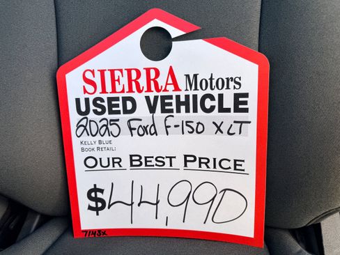 Used 2025 Ford F150 XLT w/ Equipment Group 301A Standard AWD/4WD image 9
