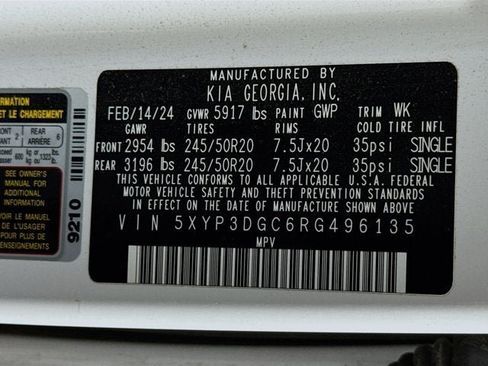 Certified 2024 Kia Telluride EX AWD/4WD image 33