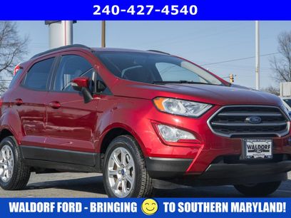 Used 2020 Ford EcoSport SE w/ SE Convenience Package