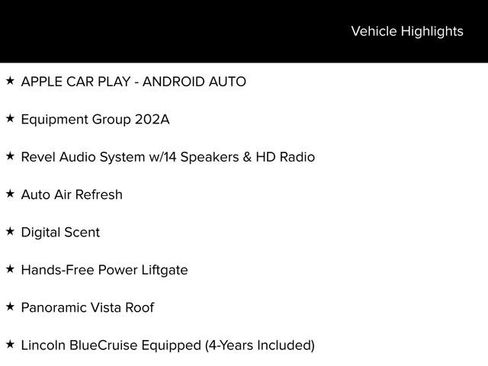 Certified 2024 Lincoln Nautilus Reserve w/ Equipment Group 202A AWD/4WD image 13