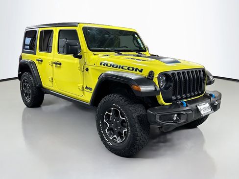 Used 2023 Jeep Wrangler Unlimited Rubicon 4xe w/ Cold Weather Group image 3