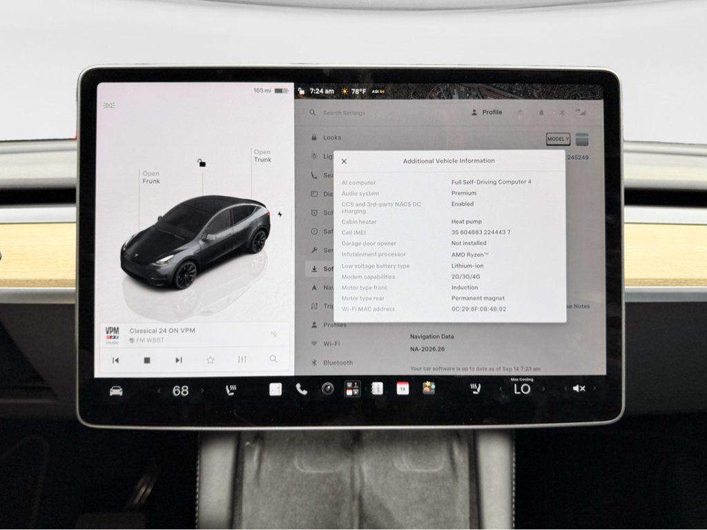 Used 2024 Tesla Model Y Long Range AWD/4WD image 13