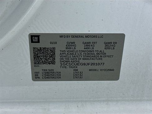 Used 2018 Chevrolet Silverado 2500 W/T w/ WT Fleet Convenience Package image 36