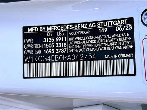 Used 2023 Mercedes-Benz EQS 580 EQS 580 image 34