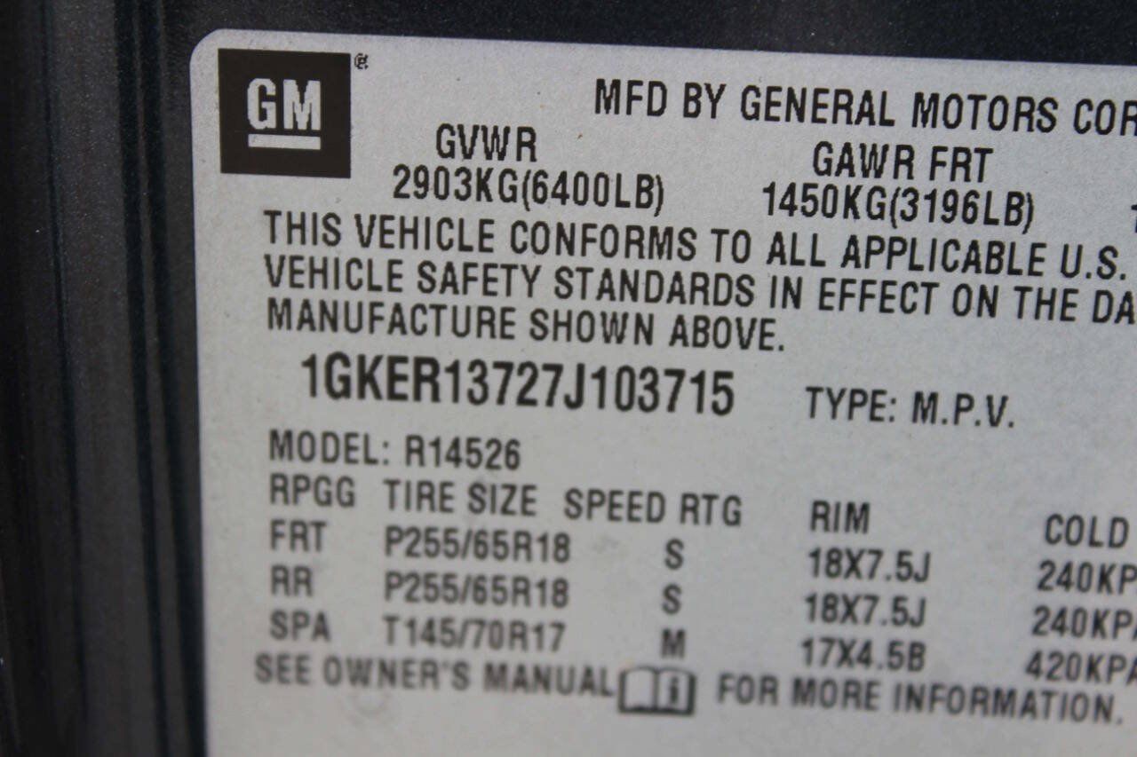 Used 2007 GMC Acadia SLE w/ Convenience Package FWD image 11