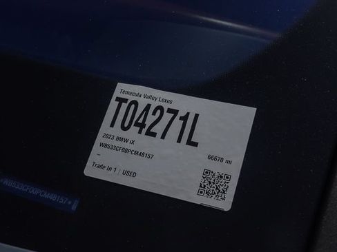 Used 2023 BMW iX M60 w/ Executive Package AWD/4WD image 32