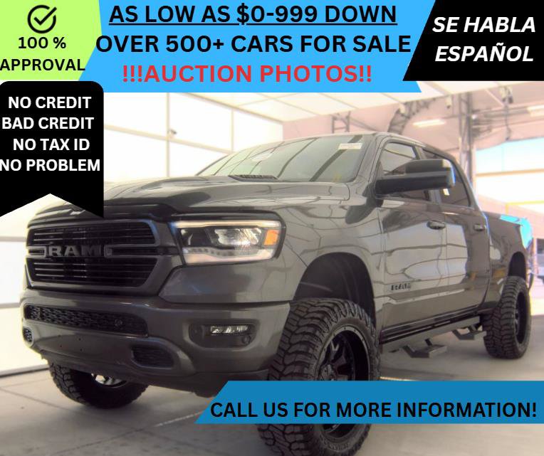 Used 2021 RAM 1500 Sport w/ Alpine Leather & Sound Group AWD/4WD image 1