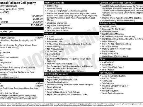 New 2026 Hyundai Palisade Calligraphy FWD image 32