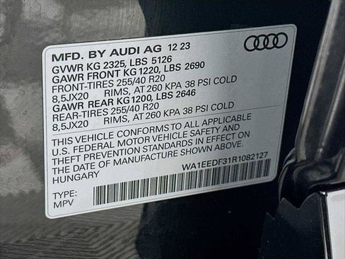 Certified 2024 Audi Q3 2.0T Premium Plus w/ Premium Plus Package AWD/4WD image 31
