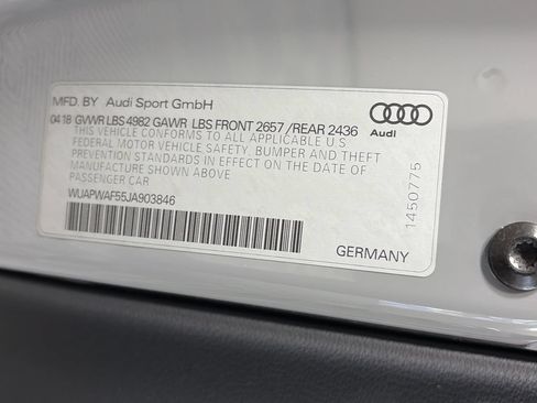 Used 2018 Audi RS 5 w/ Dynamic Package AWD/4WD image 9