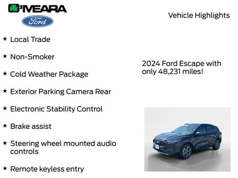 Used 2024 Ford Escape ST-Line AWD/4WD image 7