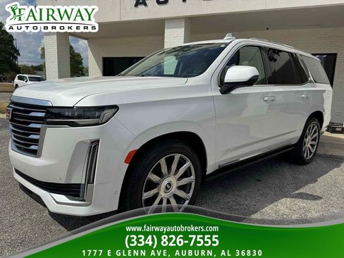Used 2022 Cadillac Escalade Premium Luxury Platinum image 2