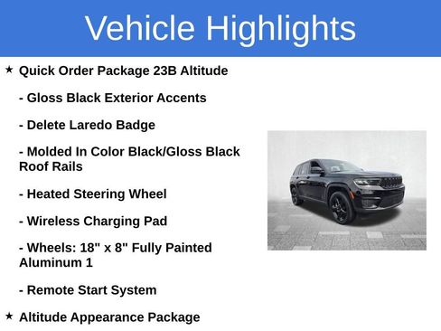 Used 2023 Jeep Grand Cherokee Altitude AWD/4WD image 5