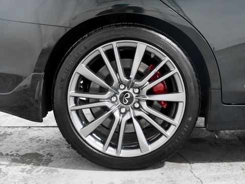 Used 2023 INFINITI Q50 Red Sport 400 w/ Black Opal Edition RWD image 38