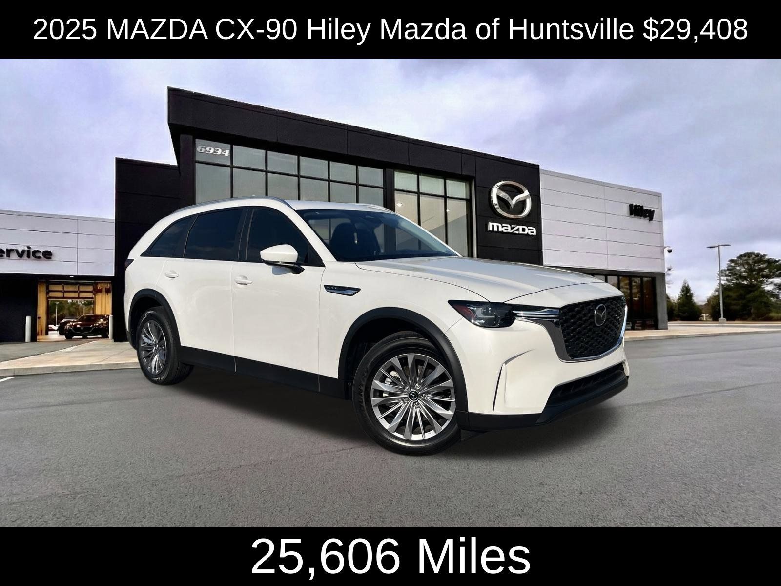 Certified 2025 MAZDA CX-90 3.3 Turbo w/ Select Package AWD/4WD 360° Tour