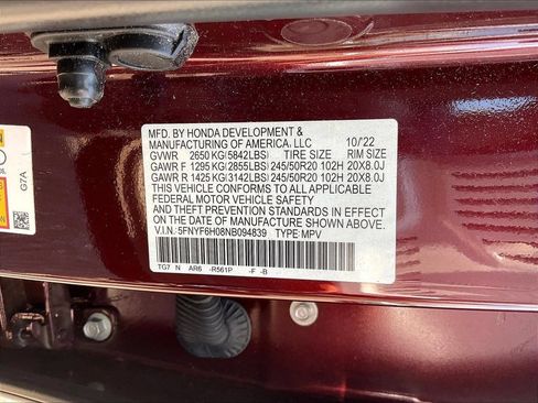 Used 2022 Honda Pilot Elite image 21