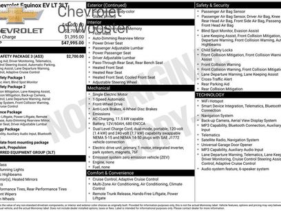 Used 2024 Chevrolet Equinox EV LT w/ Active Safety Package 3