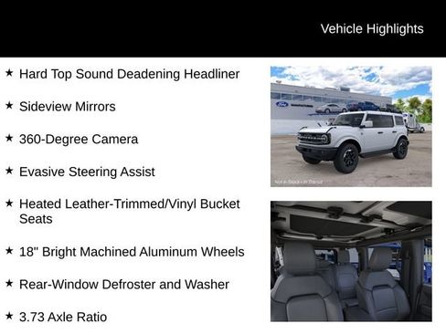New 2026 Ford Bronco Outer Banks AWD/4WD image 14