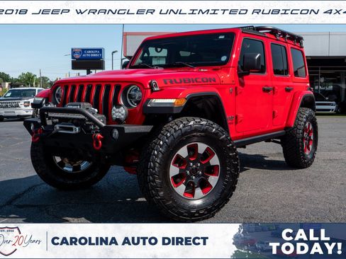 Used 2018 Jeep Wrangler Unlimited Rubicon AWD/4WD image 1