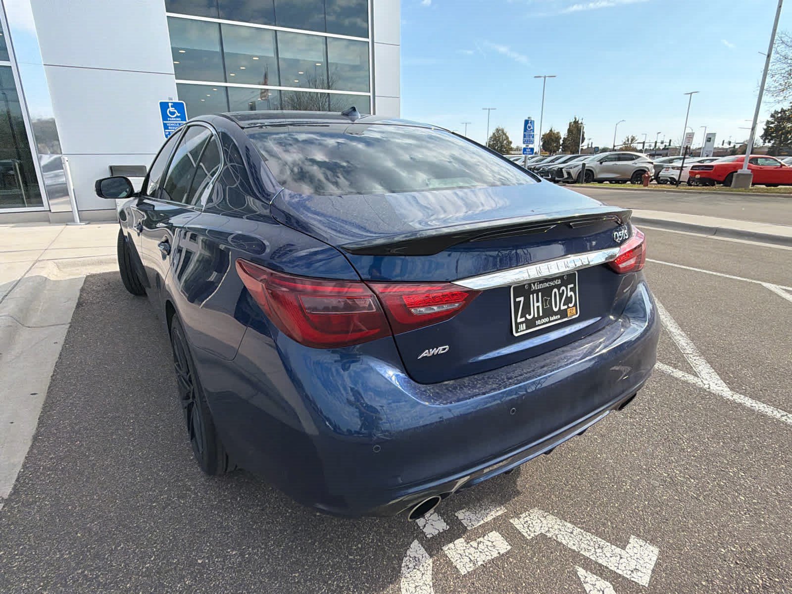 Used 2020 INFINITI Q50 Sport AWD/4WD image 8