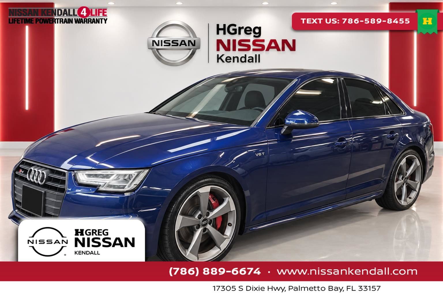 Used 2018 Audi S4 Premium Plus w/ Navigation Package AWD/4WD image 1