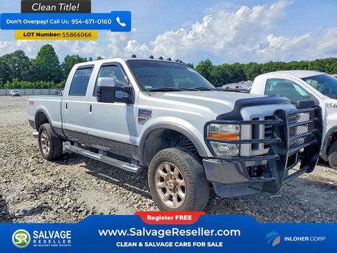Used 2008 Ford F250 4x4 Crew Cab Super Duty image 5