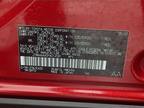 Used 2023 Toyota bZ4X FWD w/ Weather Package image 12