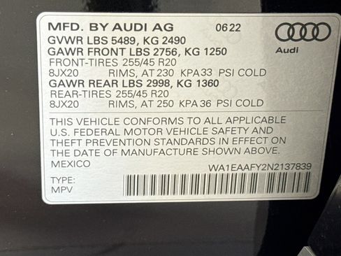 Used 2022 Audi Q5 2.0T Premium Plus w/ Premium Plus Package AWD/4WD image 31