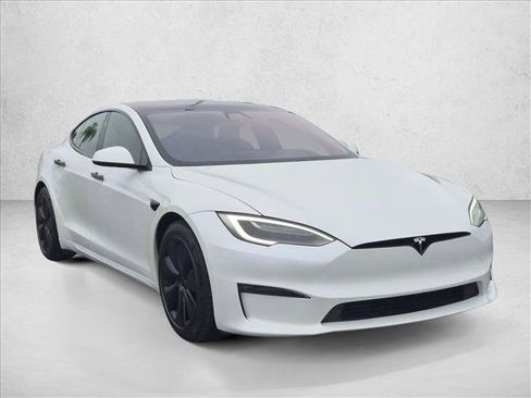 Used 2021 Tesla Model S Plaid AWD/4WD image 3