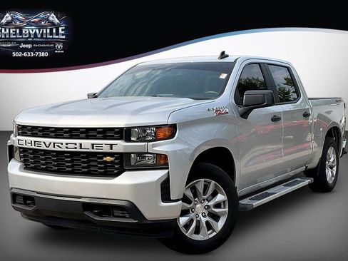 Used 2021 Chevrolet Silverado 1500 Custom AWD/4WD image 1