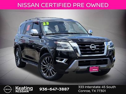 Certified 2023 Nissan Armada Platinum w/ Captain's Chairs Package