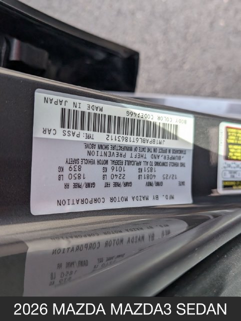 Used 2026 MAZDA MAZDA3 s Sport FWD image 28