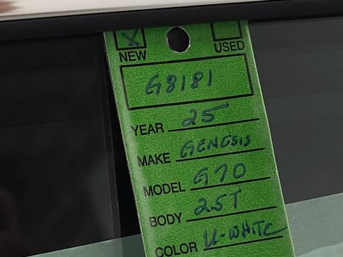 New 2025 Genesis G70 2.5T image 23