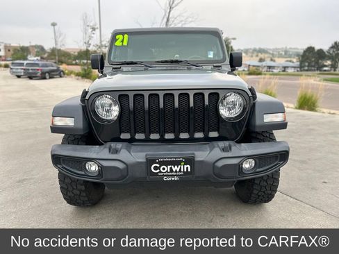 Used 2021 Jeep Wrangler Unlimited Sport AWD/4WD image 2