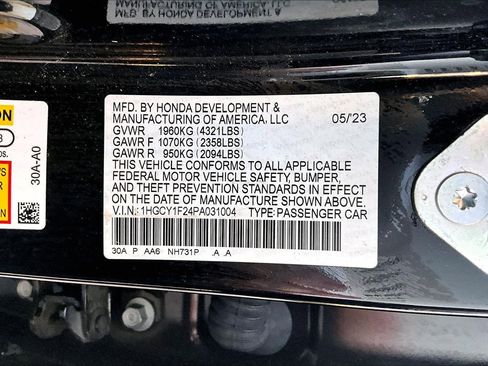 Used 2023 Honda Accord LX image 35