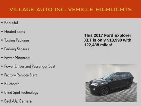 Used 2017 Ford Explorer XLT w/ XLT Technology Feature Bundle AWD/4WD image 7