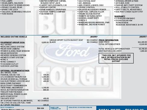 Used 2017 Ford F150 XLT w/ Equipment Group 302A Luxury AWD/4WD image 2