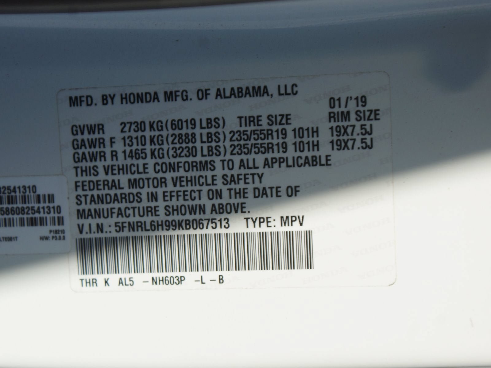 Used 2019 Honda Odyssey Elite image 30