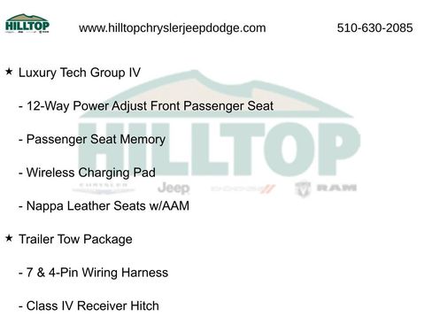 New 2025 Jeep Grand Cherokee Overland w/ Adv Protech Group III image 10