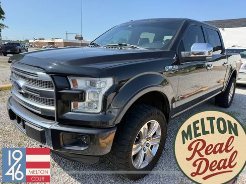 Used 2015 Ford F150 Platinum w/ Equipment Group 701A Luxury AWD/4WD image 1